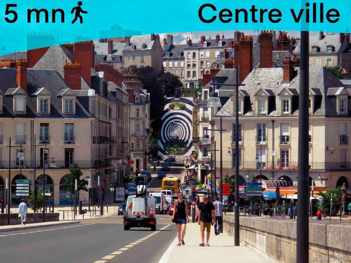 Appart Sweet Hyper Centre 5Min Chateau Et Gars Blois Eksteriør billede